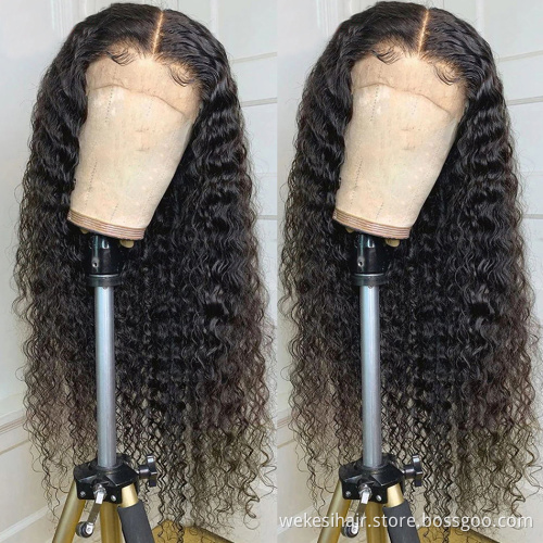 WKS Wholesale brazilian human hair 613 full lace wigs ,HD virgin cuticle aligned hair full lace wigs hair vendors